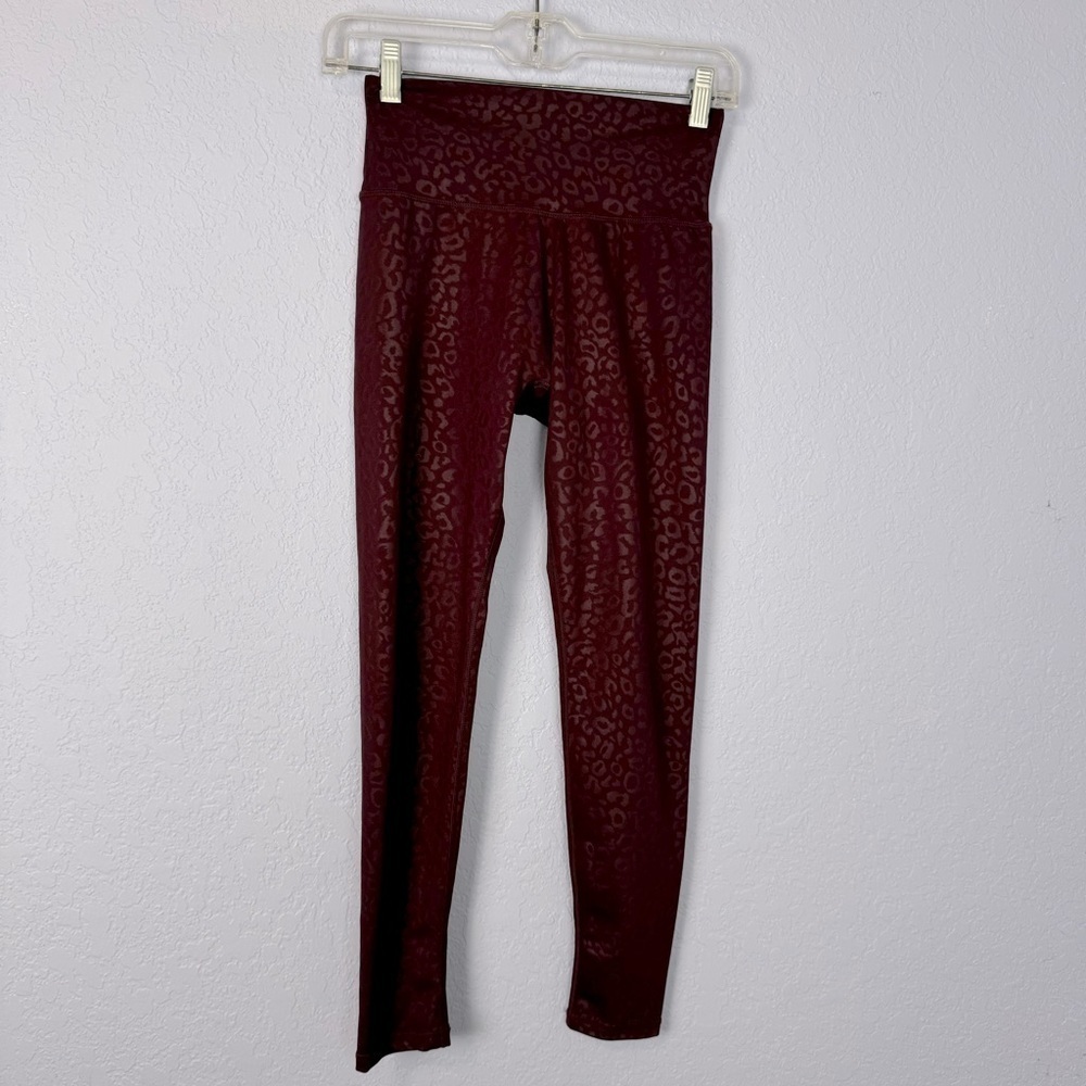 BuffBunny Collection High Rise Wide Band Leggings Joggers Abstract